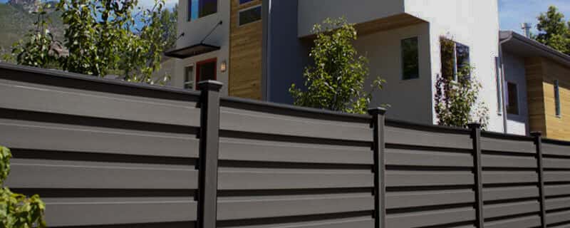 Trex composite fence